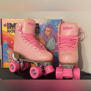 Impala Roller Skates - Pink Tartan